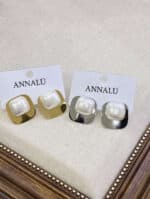 Modern Pearl Stud Earrings Κοσμήματα Annalu boho γυναικεία κοσμήματα 8