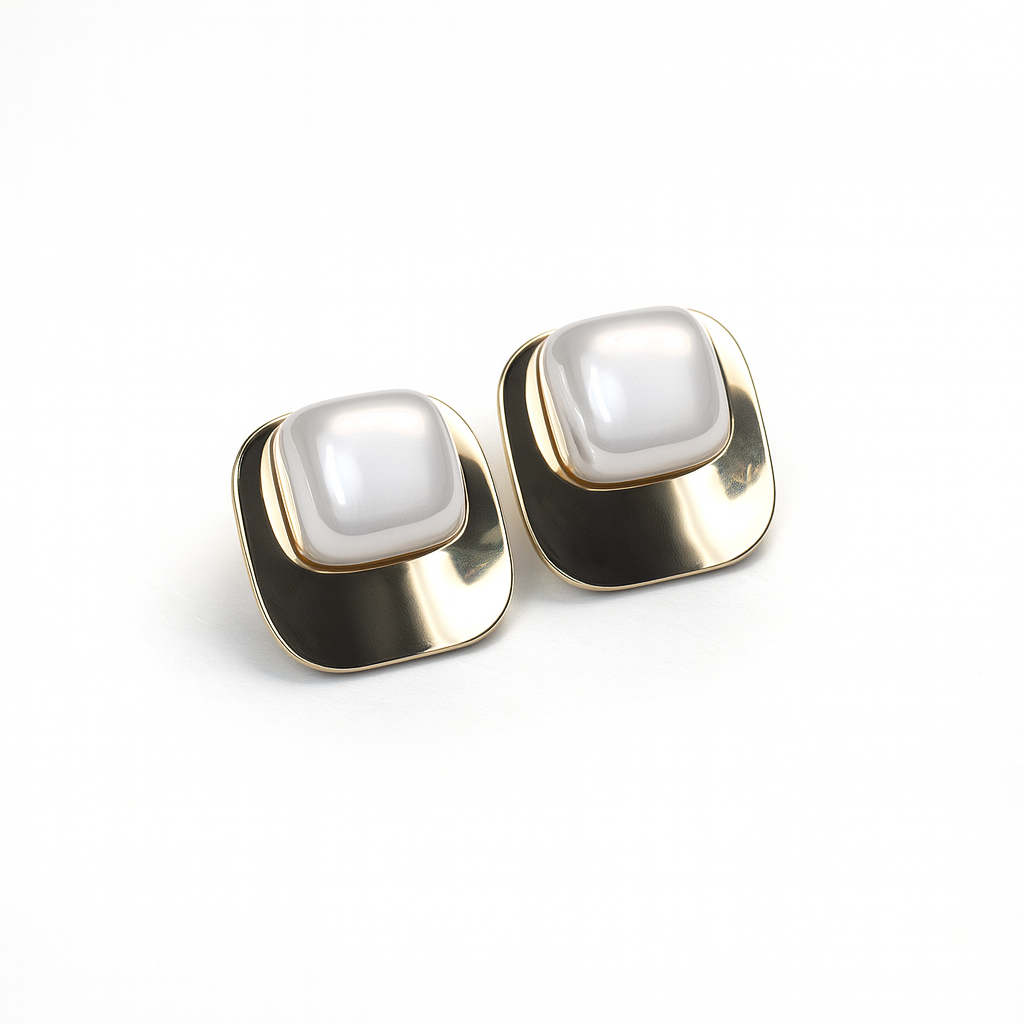 Modern Pearl Stud Earrings Κοσμήματα Annalu boho γυναικεία κοσμήματα
