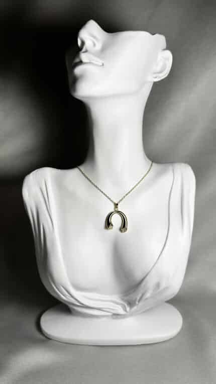 Horse shoe Necklace Κολιέ Annalu boho γυναικεία κοσμήματα