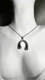 Horse shoe Necklace Κολιέ Annalu boho γυναικεία κοσμήματα 10