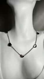 Heart Chain Neklace Κολιέ Annalu boho γυναικεία κοσμήματα 10