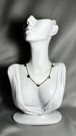 Heart Chain Neklace Κολιέ Annalu boho γυναικεία κοσμήματα 7