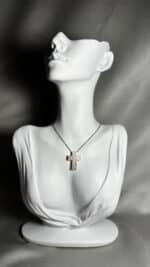 Solid Zirconian Cross Κολιέ Annalu boho γυναικεία κοσμήματα 7