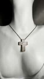 Solid Zirconian Cross Κολιέ Annalu boho γυναικεία κοσμήματα 8