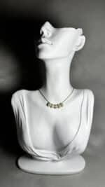 Oval Zirconian Necklace Κολιέ Annalu boho γυναικεία κοσμήματα 5