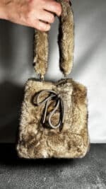 Mini Furry Pouch Bag Τσάντες Annalu boho γυναικεία κοσμήματα 7
