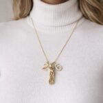 Κολιέ γούρι Golden Flow Κολιέ Annalu boho γυναικεία κοσμήματα 7