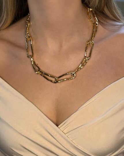 Golden Muse Chain Κολιέ Annalu boho γυναικεία κοσμήματα