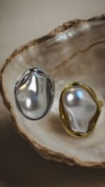 Dual Pearl Ring Κοσμήματα Annalu boho γυναικεία κοσμήματα 6